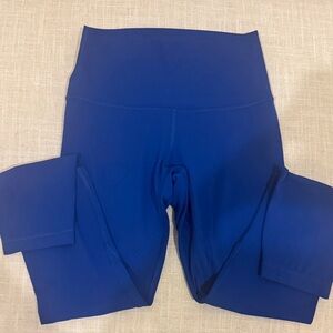 Lululemon Align Blue High-Waisted Leggings; Size 4